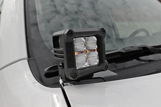 Rough Country 80796 LED Light Kit | Ditch Mount | 2" Spectrum Spot Pair | Toyota 4Runner (10-24)