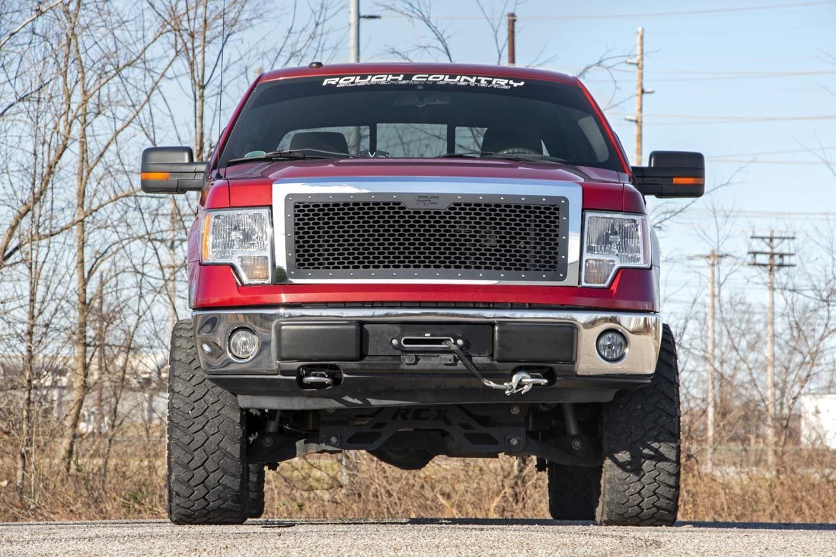 Rough Country 70229 Mesh Grille | Ford F-150 2WD/4WD (2009-2014)