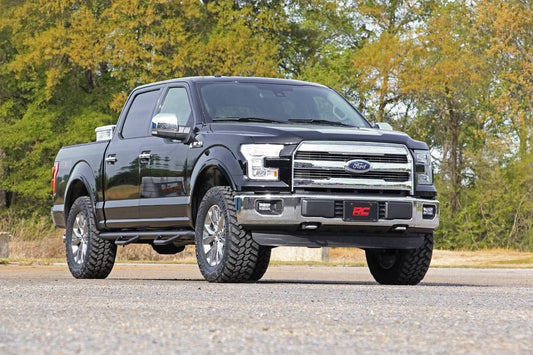 Rough Country 569 2 Inch leveling Kit | Aluminum | Ford F-150 (14-25)/Raptor (19-20)