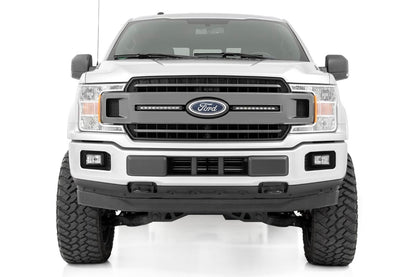 Rough Country 70410ABL 10 Inch Black Series LED Light Bar | Slim Line| Pair