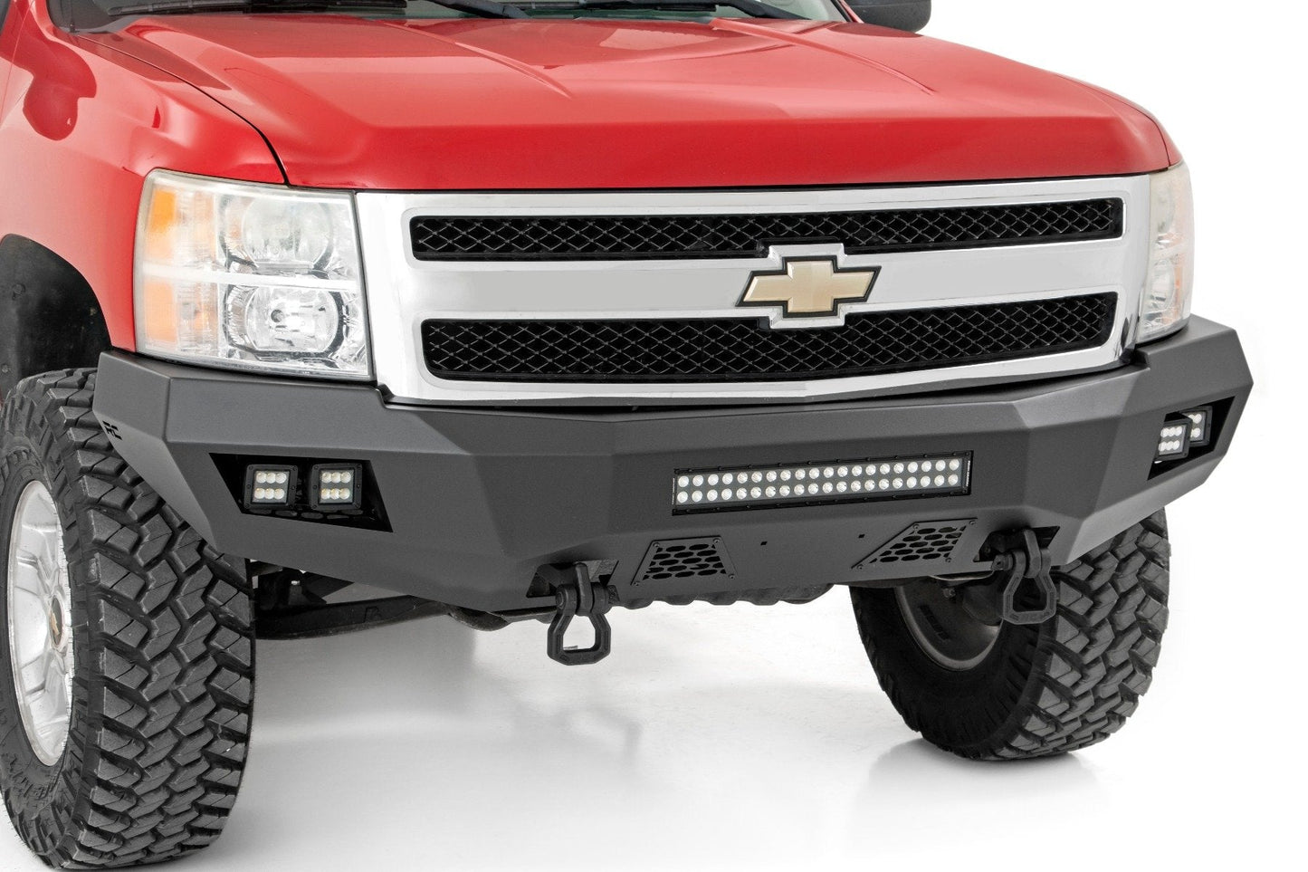 Rough Country 10769 Front Bumper | Chevy Silverado 1500 2WD/4WD (2007-2013)