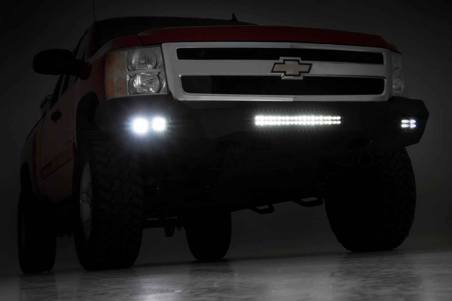 Rough Country 10769 Front Bumper | Chevy Silverado 1500 2WD/4WD (2007-2013)