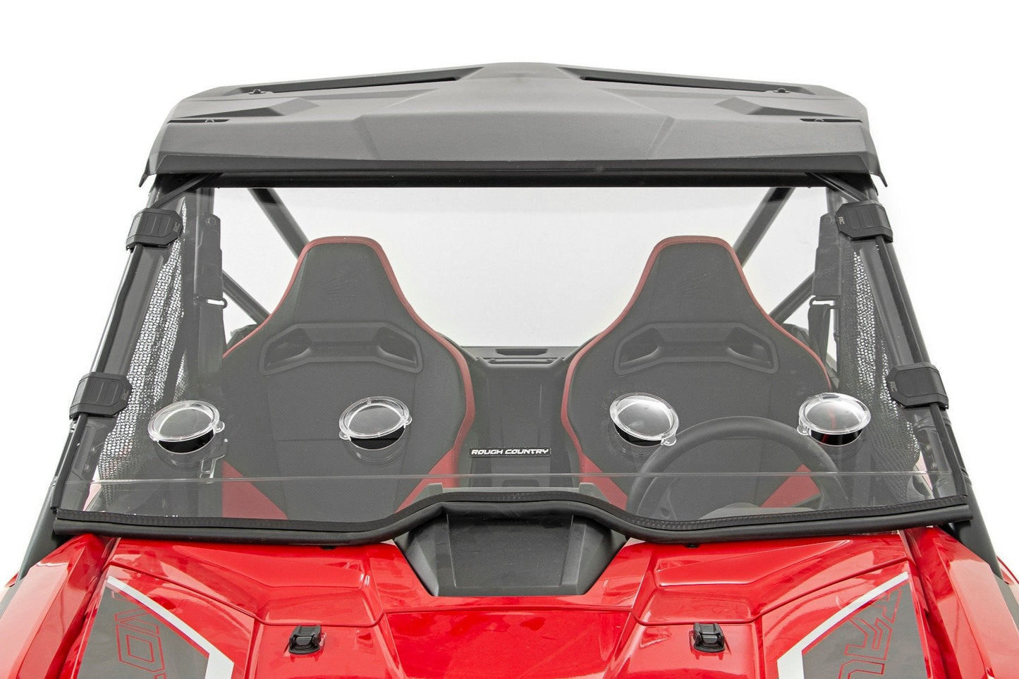 Rough Country 98282020 Vented Full Windshield | Scratch Resistant | Honda Talon 1000