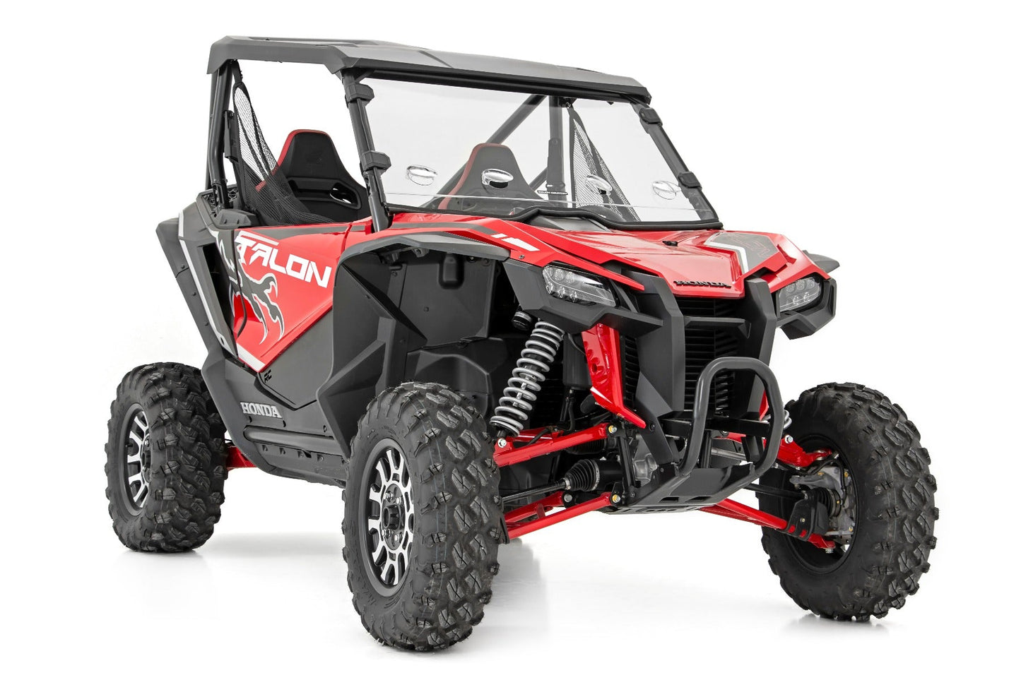 Rough Country 98282020 Vented Full Windshield | Scratch Resistant | Honda Talon 1000