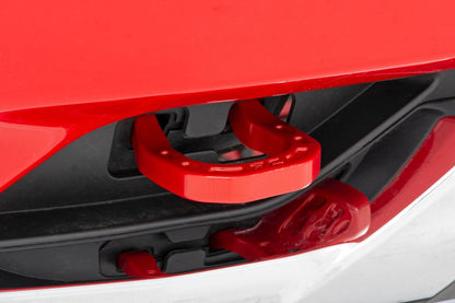 Rough Country RS134 Tow Hooks | Forged | Red | Chevy Silverado 1500 2WD/4WD (2014-2018 & Classic)