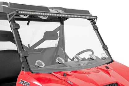 Rough Country 98232010 Vented Full Windshield | Scratch Resistant | Polaris Ranger 1000/Ranger XP 900/1000