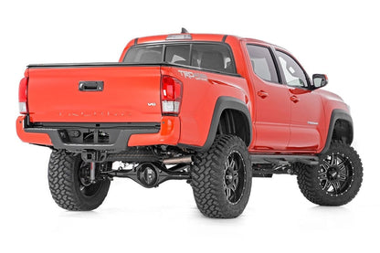 Rough Country 41716501A Soft Tri-Fold Bed Cover | 5' Bed | Dbl Cab | Toyota Tacoma 2WD/4WD (16-26)