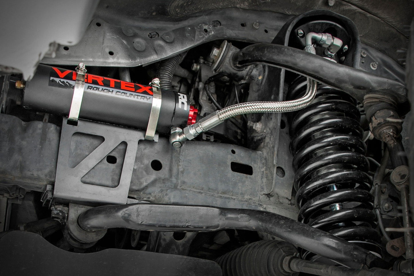 Rough Country 689035 Vertex 2.5 Adjustable Coilovers | Front | 3.5" | Toyota Tacoma 2WD/4WD (05-23)