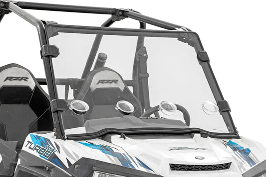 Rough Country 98241810 Full Windshield | Vented | Scratch Resistant |  Polaris RZR XP 1000