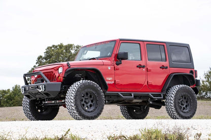 Rough Country 78530A 4 Inch Lift Kit | Long Arm | Jeep Wrangler Unlimited 2WD/4WD (2007-2011)