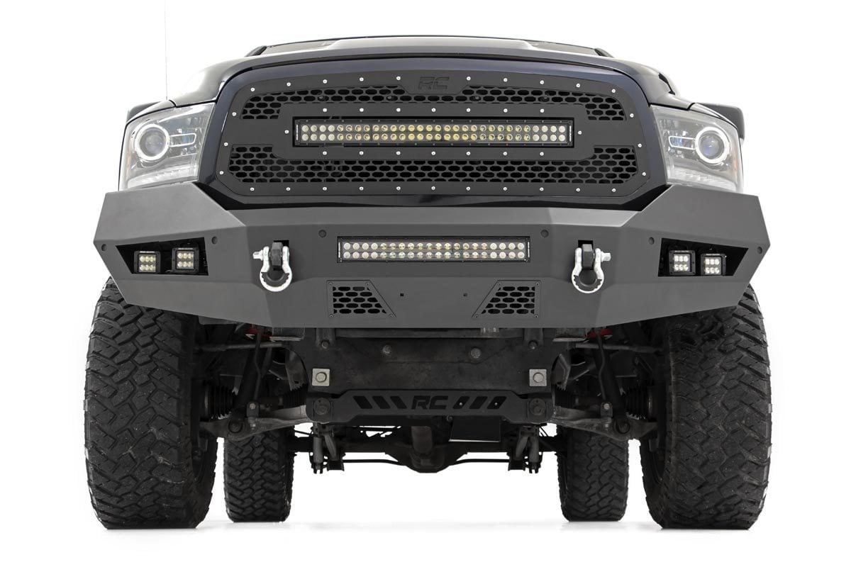 Rough Country 10774 Front Bumper | Ram 1500 2WD/4WD (2013-2018 & Classic)