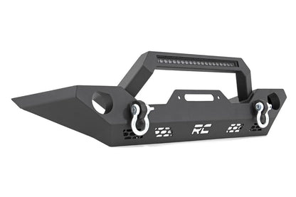 Rough Country 10596 Front Bumper | Sport | OE Fog | Jeep Gladiator JT/Wrangler JK & JL/Wrangler Unlimited 4WD