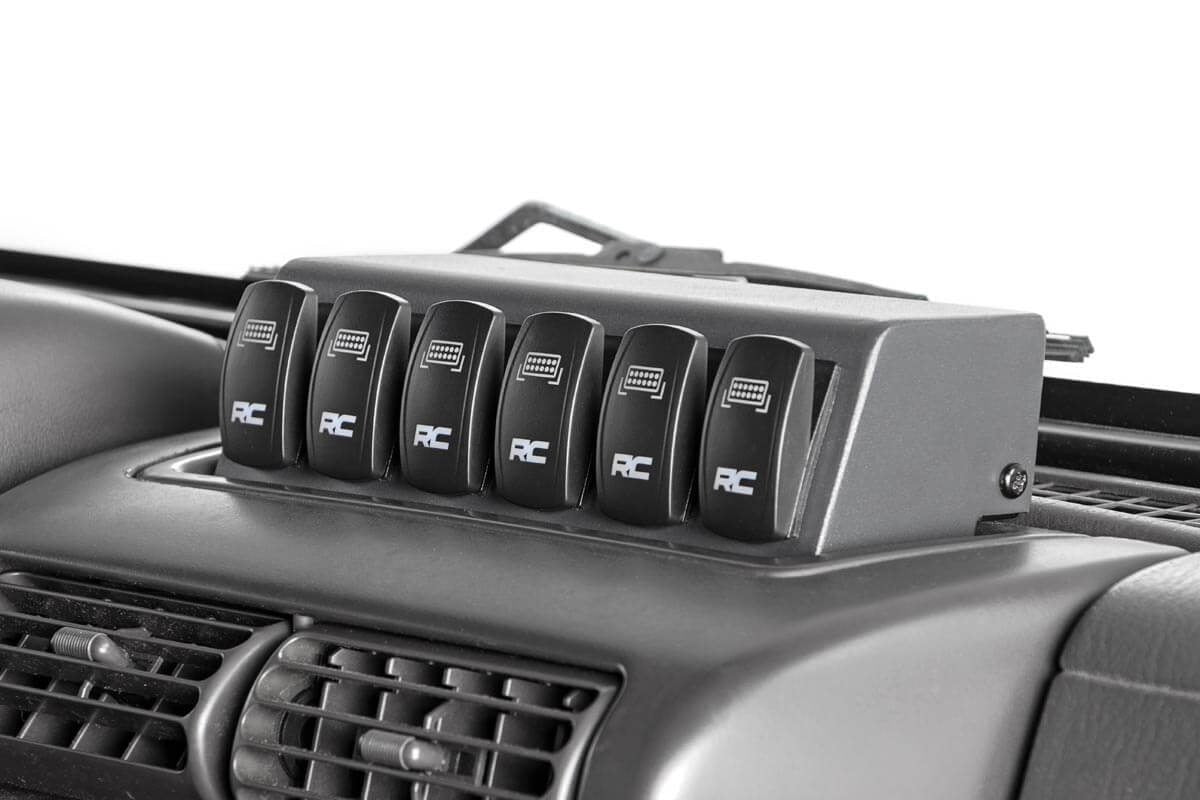 Rough Country 70956 MLC-6 | Multiple Light Controller | Jeep Wrangler TJ (97-06)/Wrangler Unlimited (04-06)