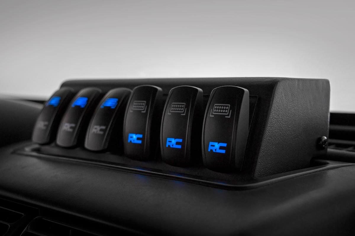 Rough Country 70956 MLC-6 | Multiple Light Controller | Jeep Wrangler TJ (97-06)/Wrangler Unlimited (04-06)