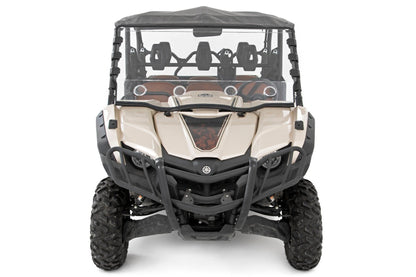 Rough Country 98242040 Vented Full Windshield | Scratch Resistant | Yamaha Viking 700