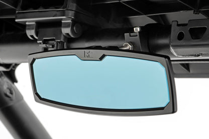 Rough Country 99007A UTV Aluminum Rear View Mirror | Dome Light| 12" | 1.75-2" Mount