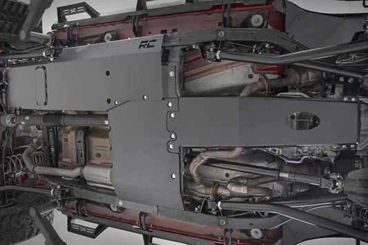 Rough Country 10616 Skid Plate Combo | 3.6L | Engine | T-Case | Jeep Wrangler Unlimited (18-19)