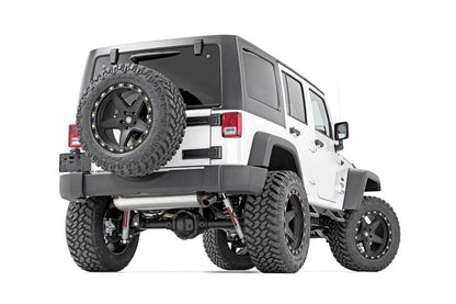 Rough Country 90765B Contoured Drop Steps | 4 Door | Jeep Wrangler Unlimited 2WD/4WD (2007-2018)