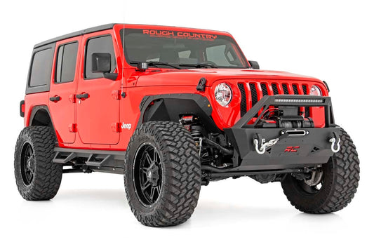 Rough Country 91544 3.5 Inch Lift Kit | Adj Lower | FR D/S | M1R | Jeep Wrangler Unlimited 4WD (24-25)