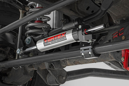 Rough Country 680900 Vertex Steering Stabilizer | Pass-Through | Jeep Wrangler JK/Wrangler Unlimited (07-18)