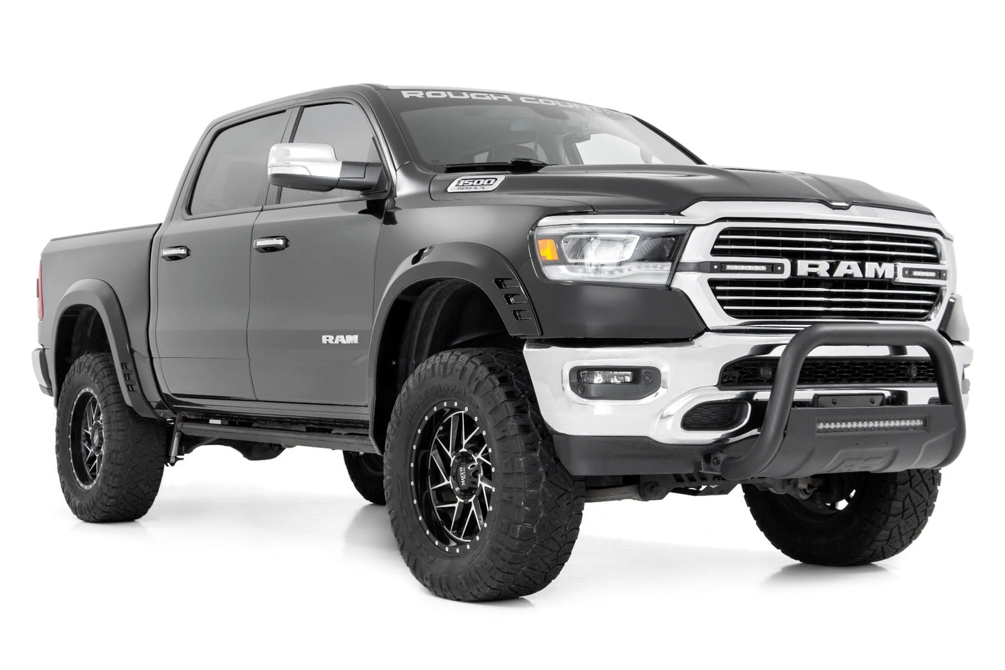 Rough Country F-D319201-JSC Fender Flares | SF1 | JSC Billet Silver | Ram 1500 2WD/4WD (2019-2024)