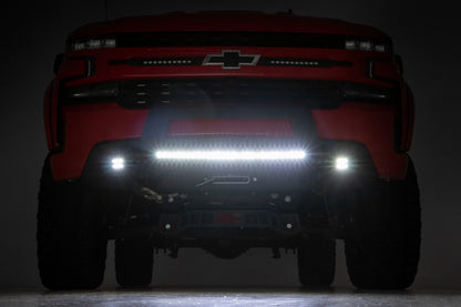 Rough Country 10805 Hidden Winch Bumper | Chevy Silverado 1500 2WD/4WD (2019-2022)