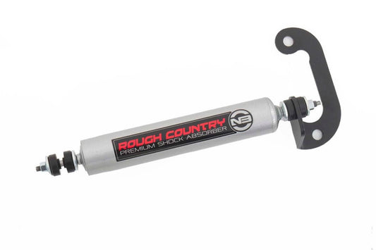 Rough Country 8731230 N3 Steering Stabilizer | 8-lug Only | 6-Inch Lift | Chevy C2500/K2500 C3500/K3500 Truck (88-00)