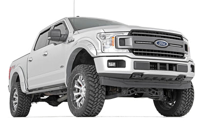 Rough Country F-F315110-Z1 Fender Flares | SF1 | Z1 Oxford White | Ford F-150 2WD/4WD (2015-2017)