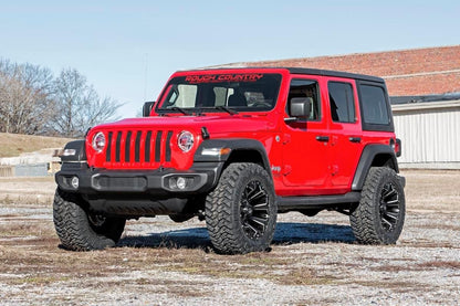 Rough Country 66644 2.5 Inch Lift Kit | Coils | M1R | Jeep Wrangler Unlimited 4WD (2018-2023)