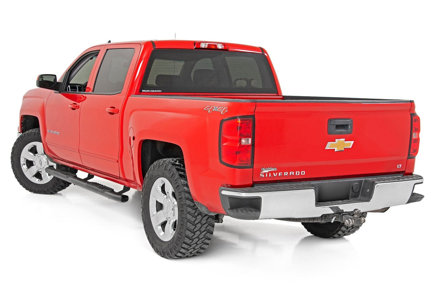 Rough Country 21001 Oval Nerf Step | Crew Cab | Chevy/GMC 1500/2500HD/3500HD (07-19 & Classic)