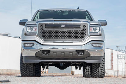 Rough Country 12130 3.5 Inch Lift Kit | Alum/Stamp Steel LCA | Chevy/GMC 1500 (14-18 & Classic)