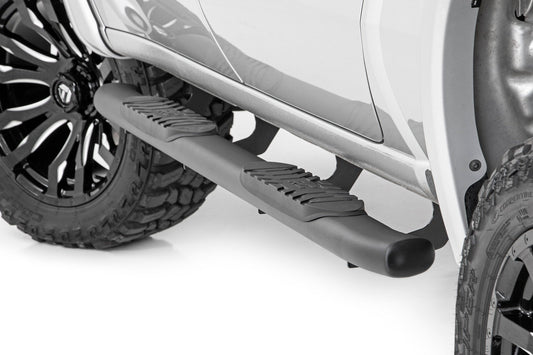 Rough Country 21002 Oval Nerf Step | Crew Cab | Chevy/GMC 1500/2500HD/3500HD (19-26 & Refresh)