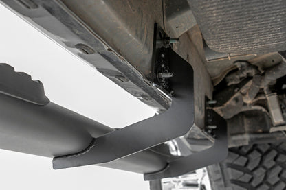 Rough Country 21004 Oval Nerf Step | Crew Cab | Black | Ram 1500 (19-26)/1500 TRX (21-24)