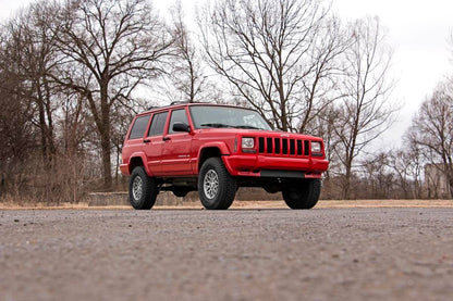 Rough Country 67041 3 Inch Lift Kit | SII | RR AAL | M1 | Jeep Cherokee XJ 2WD/4WD (1984-2001)