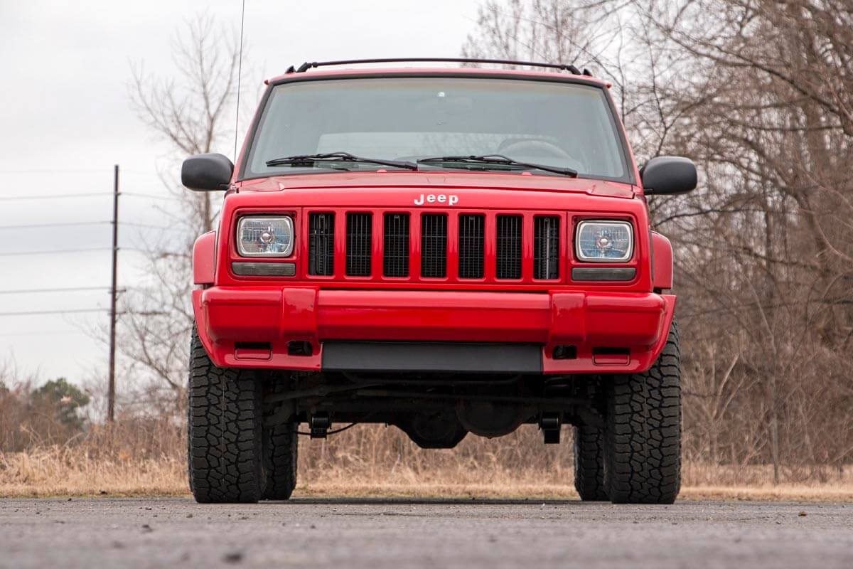 Rough Country 630X70 3 Inch Lift Kit | Series II | RR Springs | V2 | Jeep Cherokee XJ (84-01)