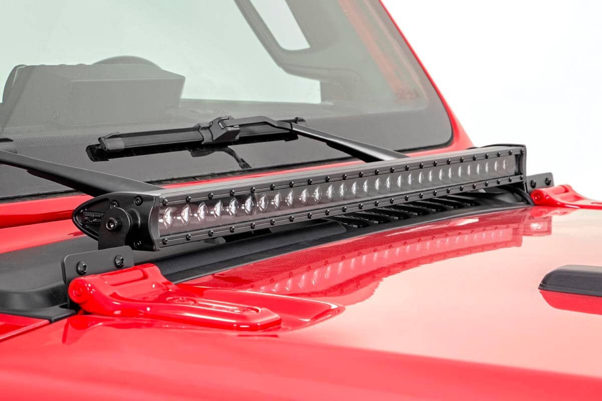Rough Country 80054 LED Hood Kit | 30" | Spectrum Series | Jeep Gladiator JT/Wrangler JL (18-25)