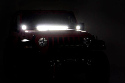 Rough Country 80054 LED Hood Kit | 30" | Spectrum Series | Jeep Gladiator JT/Wrangler JL (18-25)
