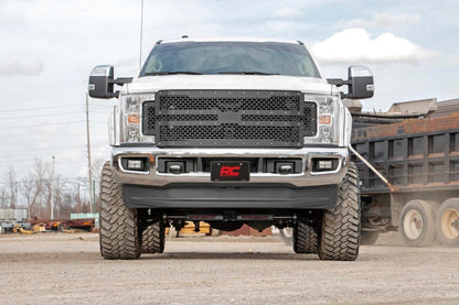 Rough Country 70213 Mesh Grille | Ford F-250/F-350 Super Duty 2WD/4WD (2017-2019)