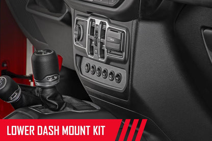 Rough Country 70964 MLC-6 | Muliple Light Controller | Lower Dash | Jeep Wrangler JL/Wrangler Unlimited (18-25)