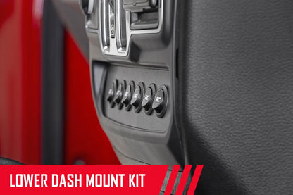 Rough Country 70964 MLC-6 | Muliple Light Controller | Lower Dash | Jeep Wrangler JL/Wrangler Unlimited (18-25)