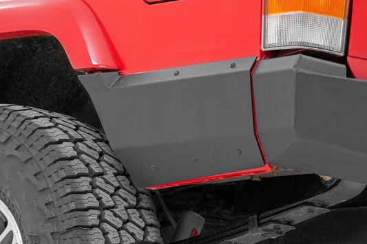 Rough Country 10571 Quarter Panel Armor | Rear | Factory Flare | Jeep Cherokee XJ 2WD/4WD (97-01)