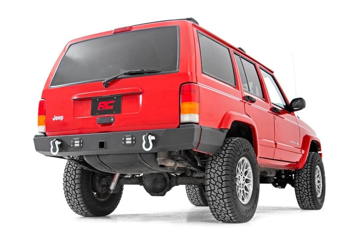 Rough Country 110504 Rear Bumper | Jeep Cherokee XJ 2WD/4WD (1984-2001)