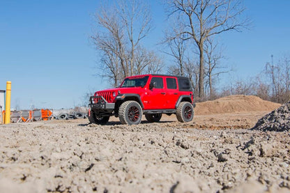 Rough Country 66840 3.5 Inch Lift Kit | C/A Drop | Stage 1 | M1 | Jeep Wrangler Unlimited (18-23)