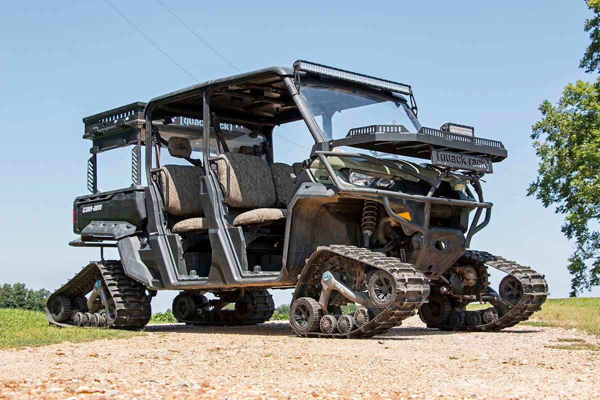 Rough Country 71007 LED Light | Windshield | 50" Black Dual Row | Can-Am Defender HD 5/HD 8/HD 9/HD 10