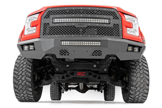 Rough Country 10770 Front Bumper | Ford F-150 2WD/4WD (2015-2017)