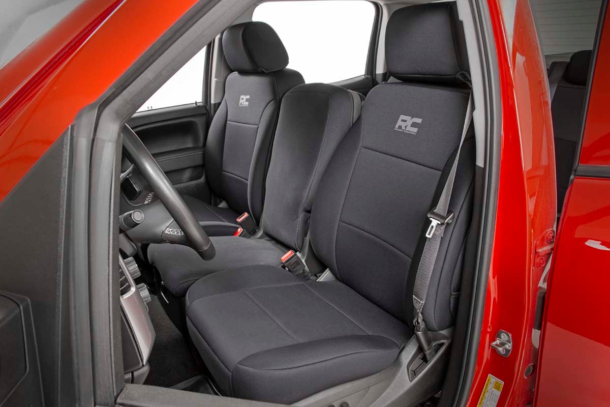 Rough Country 91024 Seat Covers | FR 40/20/40 | Chevy/GMC 1500 2WD/4WD (14-18 & Classic)