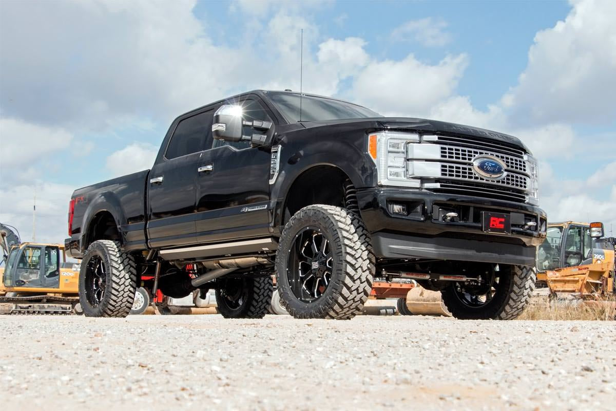 Rough Country 50758 6 Inch Lift Kit  |  Diesel  |  4-Link  |  FR D/S  | C/O V2 | Ford F-250/F-350 Super Duty (17-22)