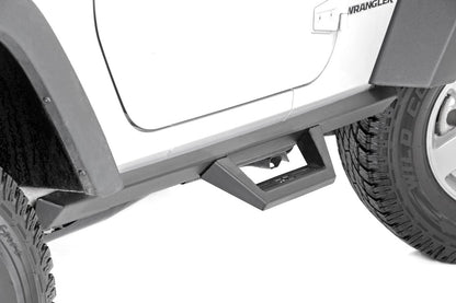 Rough Country 90763 Contoured Drop Steps | 2 Door | Jeep Wrangler JK 4WD (2007-2018)