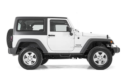 Rough Country 90763 Contoured Drop Steps | 2 Door | Jeep Wrangler JK 4WD (2007-2018)