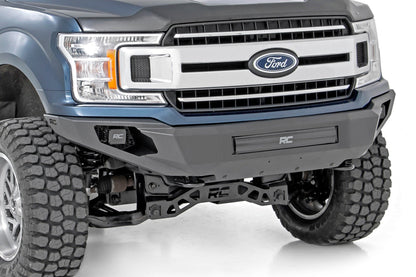 Rough Country 10756A Front Bumper | High Clearance | Skid Plate | Ford F-150 2WD/4WD (2018-2020)